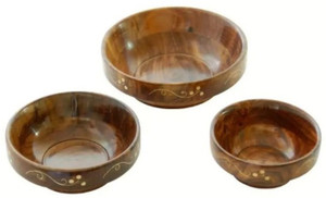 Onlineshoppee Wooden Bowl Set