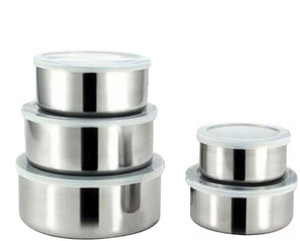 Lavi Healthy & Hygienic Food Storage Stainless Steel Bowl Set