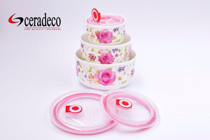 Ceradeco Bone China Bowl Set