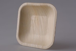 ArecaGoodPlates 200mm Square Wooden Disposable Bowl