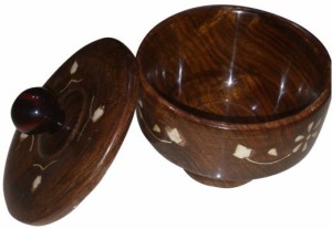 Onlineshoppee Wooden Bowl