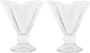 Pink Rose Flowral Glass Bowl Set