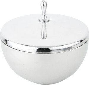 Homeish Double Walled Serving Bowl with Lid Stainless Steel Bowl