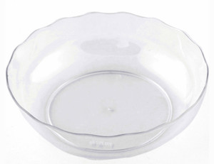 BuyersChowk 80 ml Lace Round Plastic Disposable Bowl