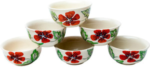 Elite Handicrafts Floral Design Ceramic Bowl Set