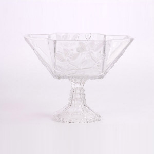 Soga Orient Footed 27cm. Glass Disposable Bowl