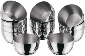 Apricot Stainless Steel Bowl Set