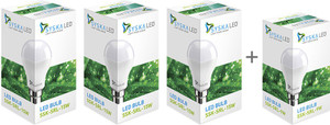 Syska Led Light 15W Pack of 3 With Free 9W LED
