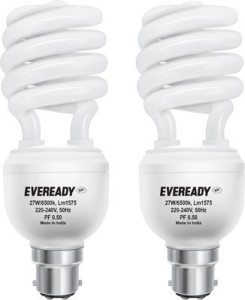 Eveready 27 W B22 CFL Bulb