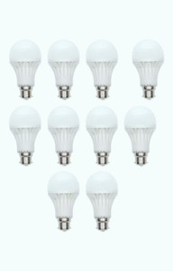 Mishop 12 W Round B22 LED Bulb