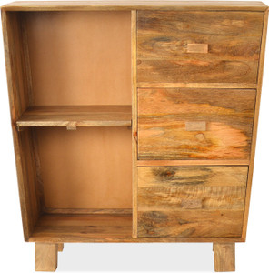 @home by Nilkamal Solid Wood Free Standing Cabinet