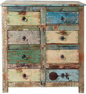 The Attic Solid Wood Free Standing Chest Of Drawers Finish Color