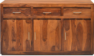 @home by Nilkamal Delmonte Solid Wood Free Standing Sideboard