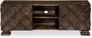 @home by Nilkamal Solid Wood TV Entertainment Unit