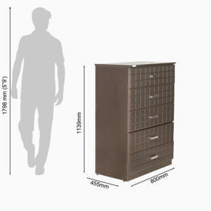 Godrej Interio Chocolate Plus 800w Engineered Wood Free Standing