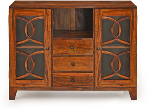 @home by Nilkamal Citrine Solid Wood Free Standing Sideboard