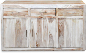 @home by Nilkamal Delmonte Solid Wood Free Standing Cabinet