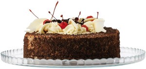 Pasabahce Glass Cake Server
