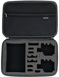 Smatree Smatree Smacase G360 Carrying Case for Gopro Hero 5/4/3+/3/2/1 (Camera and Accessories are NOT included)-Black Camera Bag