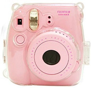 Clover Transparent Crystal fuji mini case for Instax Mini 8 Camera Case Camera Bag