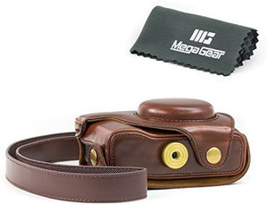 megagear ever ready leather camera case