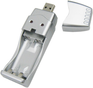 Singtronics High Quality for Rechrargeable AA or AAA ( NiMH, NiCD ) USB Camera Battery Charger