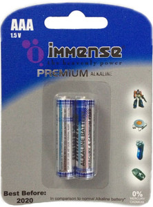 Immense Size AAA Alkaline Pack of 2 Camera Battery Charger