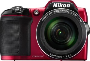 nikon l840 point & shoot camera(red)