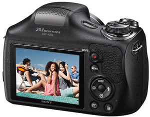 sony dsc h300 memory card