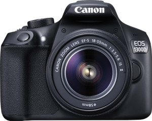 Canon EOS 1300D DSLR Camera (Body with EF-S 18 - 55 mm IS II + EF-S 55 - 250 mm F4 5.6 IS II)