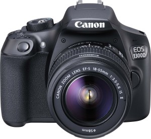 Canon EOS 1300D DSLR Camera (Body with EF-S 18 - 55 IS II)