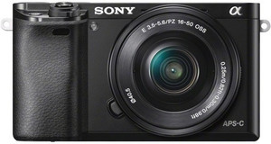 Sony ILCE-6000L with SELP1650 Lens Mirrorless Camera