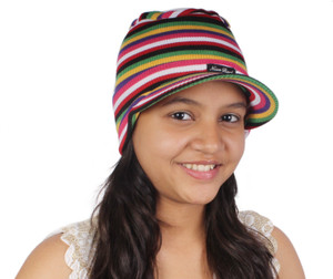 Sushito Striped Summer Skull Cap