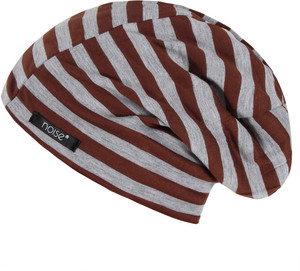 Noise Striped Skull Cap Cap