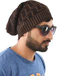Tiekart Self Design Woollen Cap