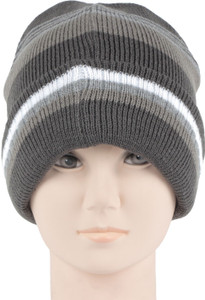 Bonjour Winter Striped Skull Cap