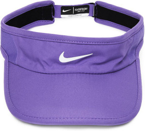 NIKE Ws Feather Light Visor Solid Visor Cap Cap Buy PURPLE HAZE