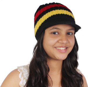 Sushito Striped Summer Skull Cap