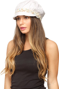 FabSeasons Woven Gatsby Cap