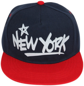 ILU Solid NY caps navy white cotton, Baseball, caps, Hip Hop Caps, men, women, girls, boys, Snapback, hiphop, Mesh, Trucker, Hats cotton caps Cap Cap
