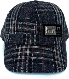 Tiny Seed Self Design, Solid, Checkered, Embellished Snapback, Skull Cap