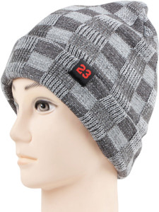 Bonjour Self Design Skull Cap
