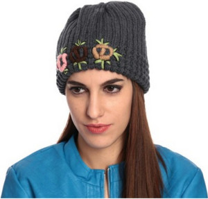 Gumber Floral Print Skull Cap