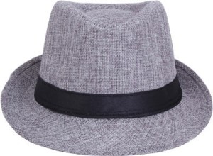 Eccellente Solid Fidora Hat Cap
