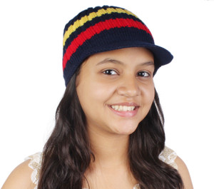 Sushito Striped Summer Skull Cap
