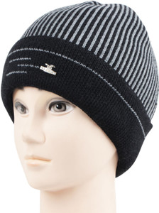 Bonjour Self Design Skull Cap