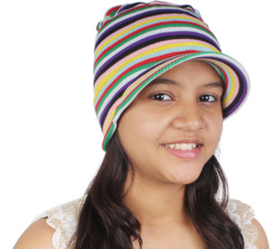 Sushito Striped Summer Skull Cap