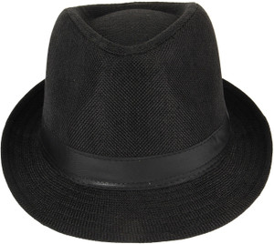 Eccellente Solid Fedora Hat Cap