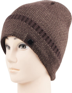 Bonjour Self Design Skull Cap