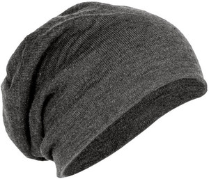 Babji Cool Grey Slouchy Beanie Cap